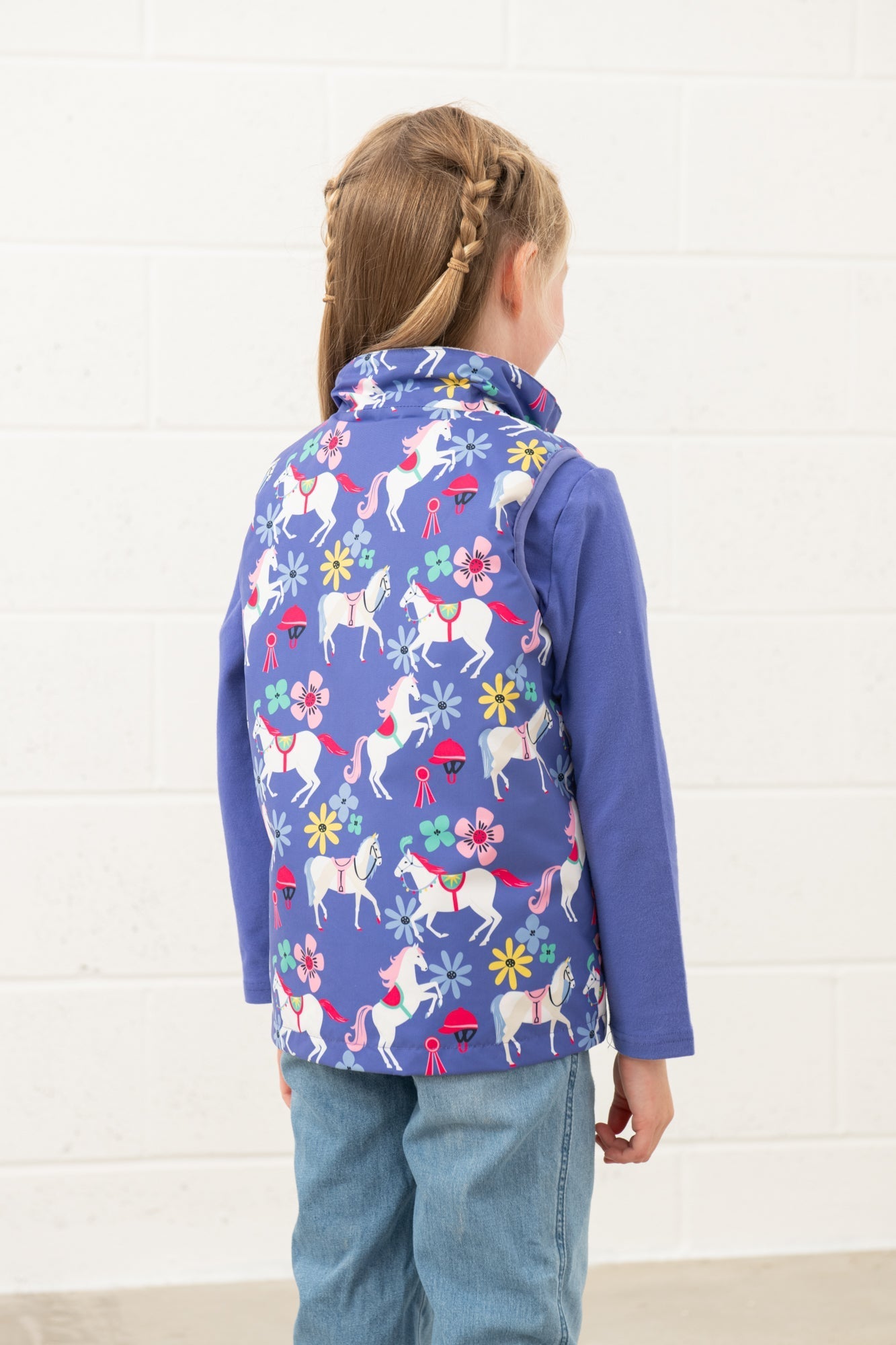 Alex Gilet  - Horse Print