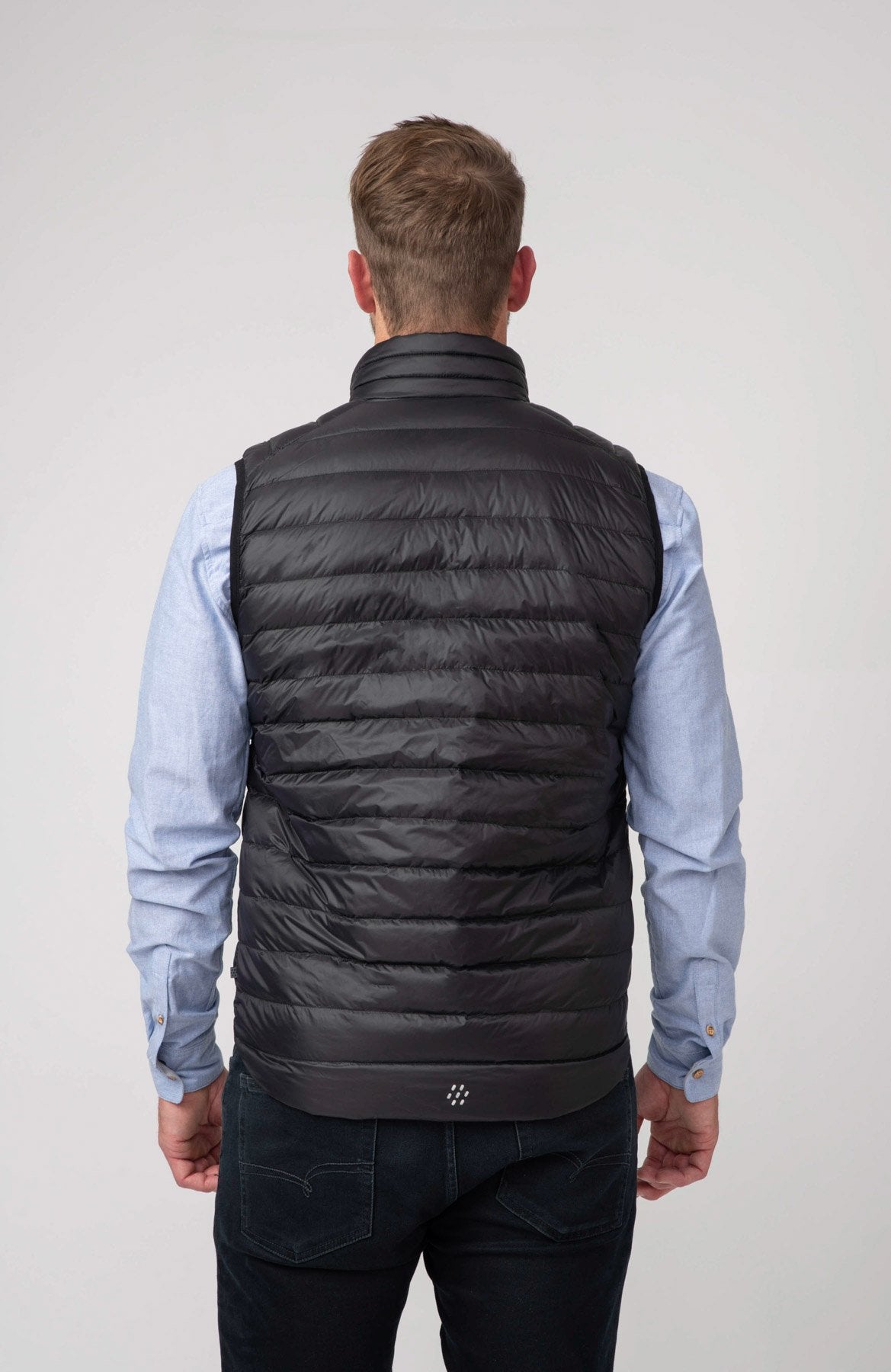 Alpine Mens Down Gilet - Jet Black