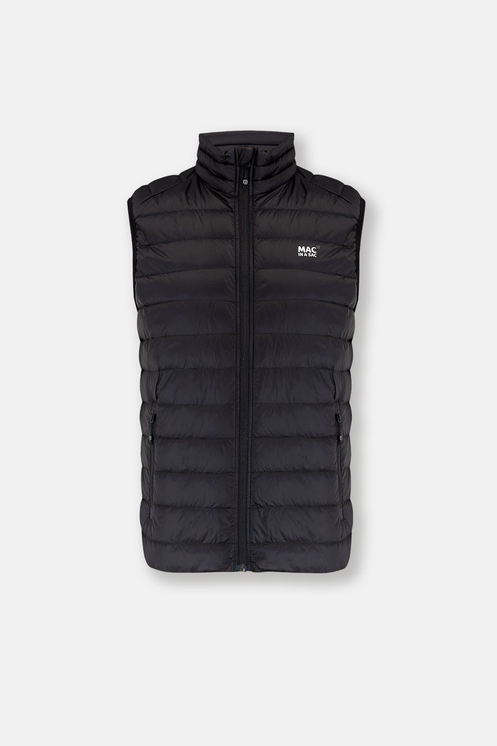 Alpine Mens Down Gilet - Jet Black-Mac in a Sac