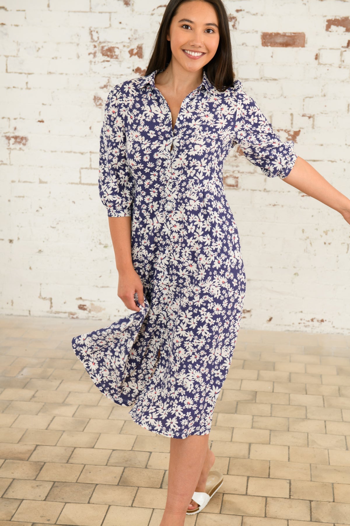 Aoife Dress - Indigo Daisy