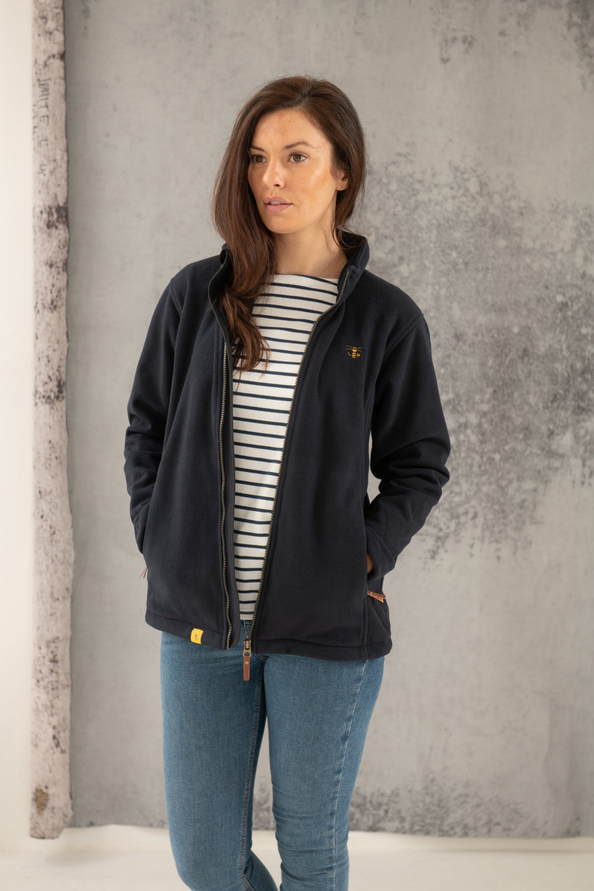 Ashby Waterproof Fleece - Navy