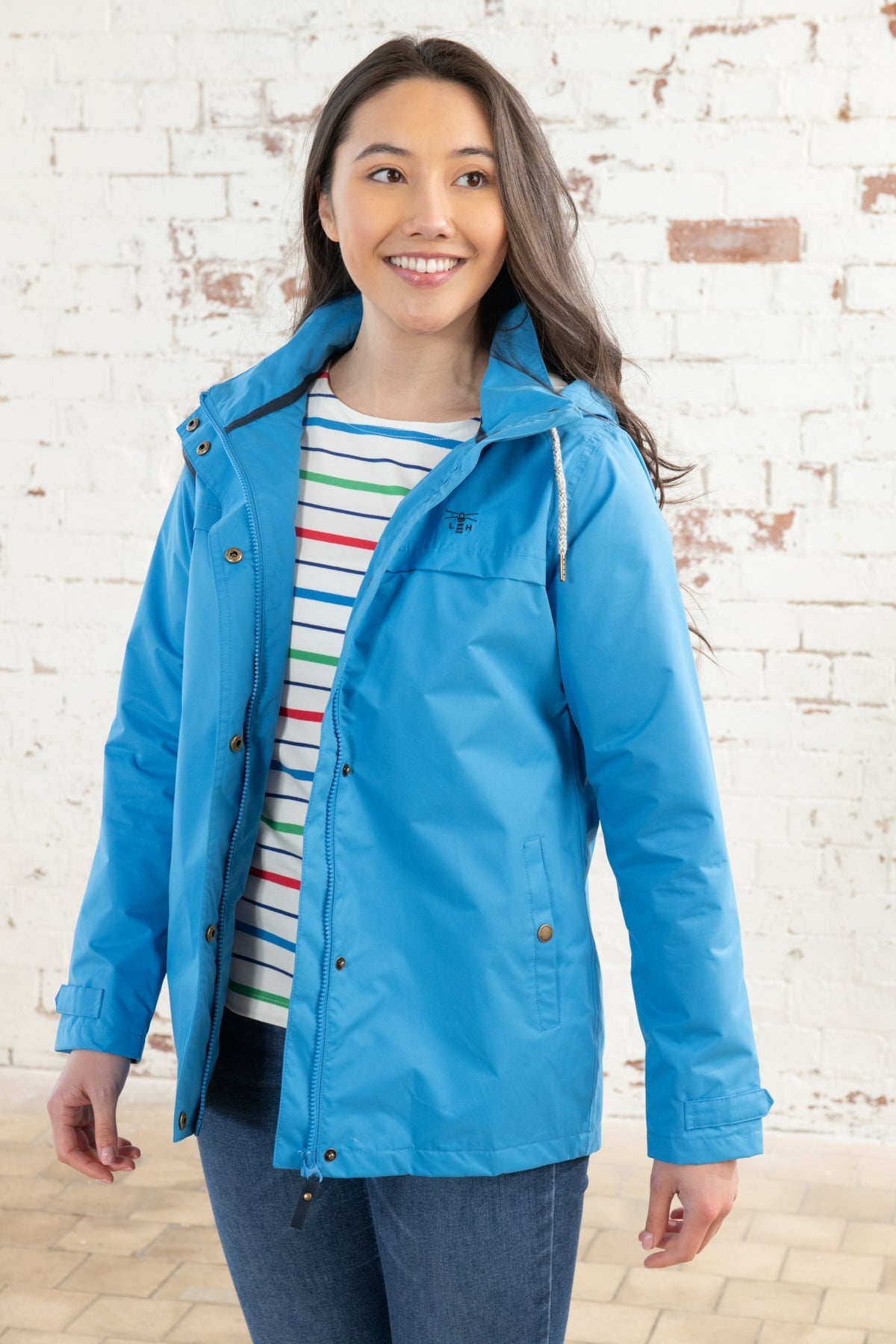 Beachcomber Jacket - Azure Blue