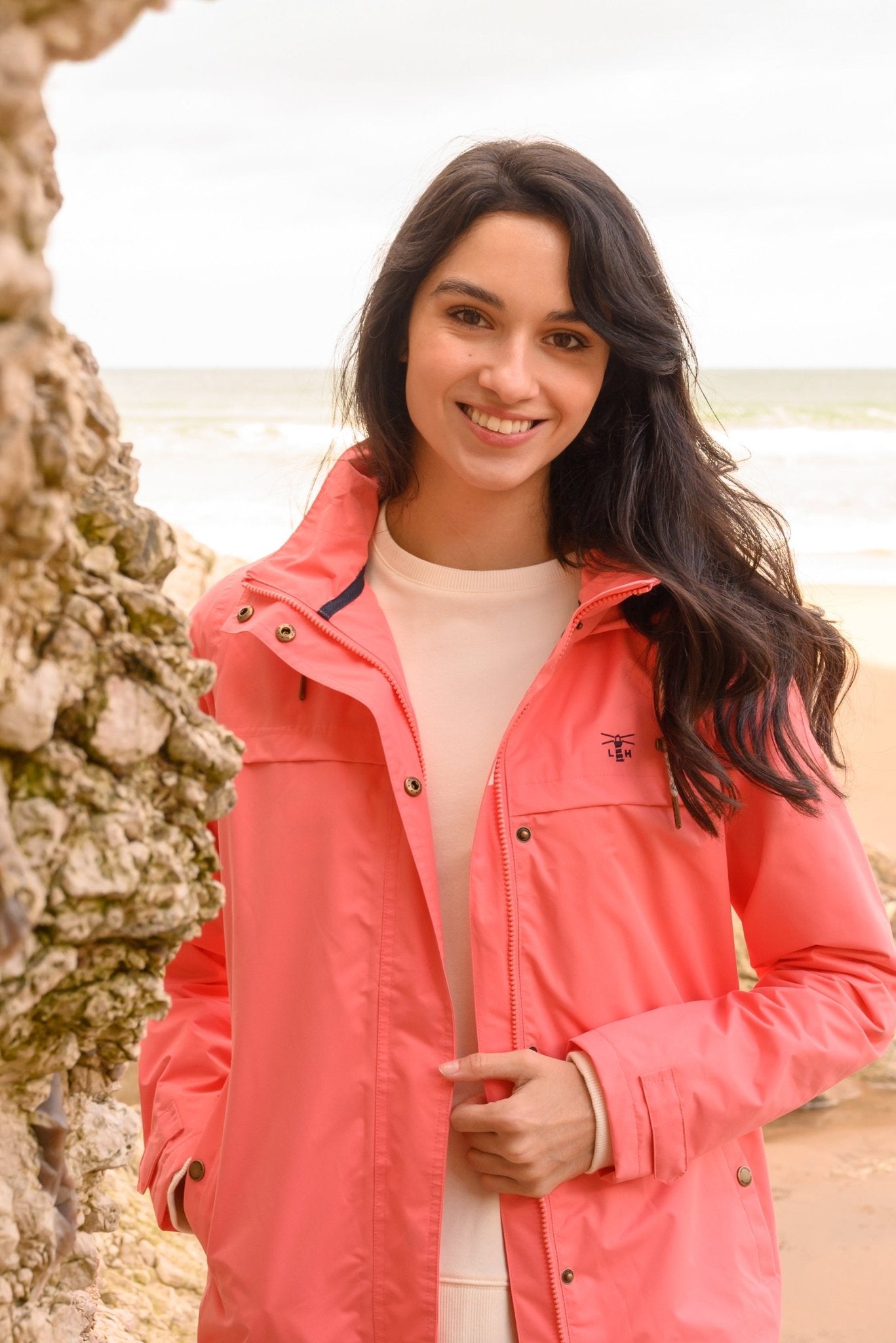 Beachcomber Jacket - Coral