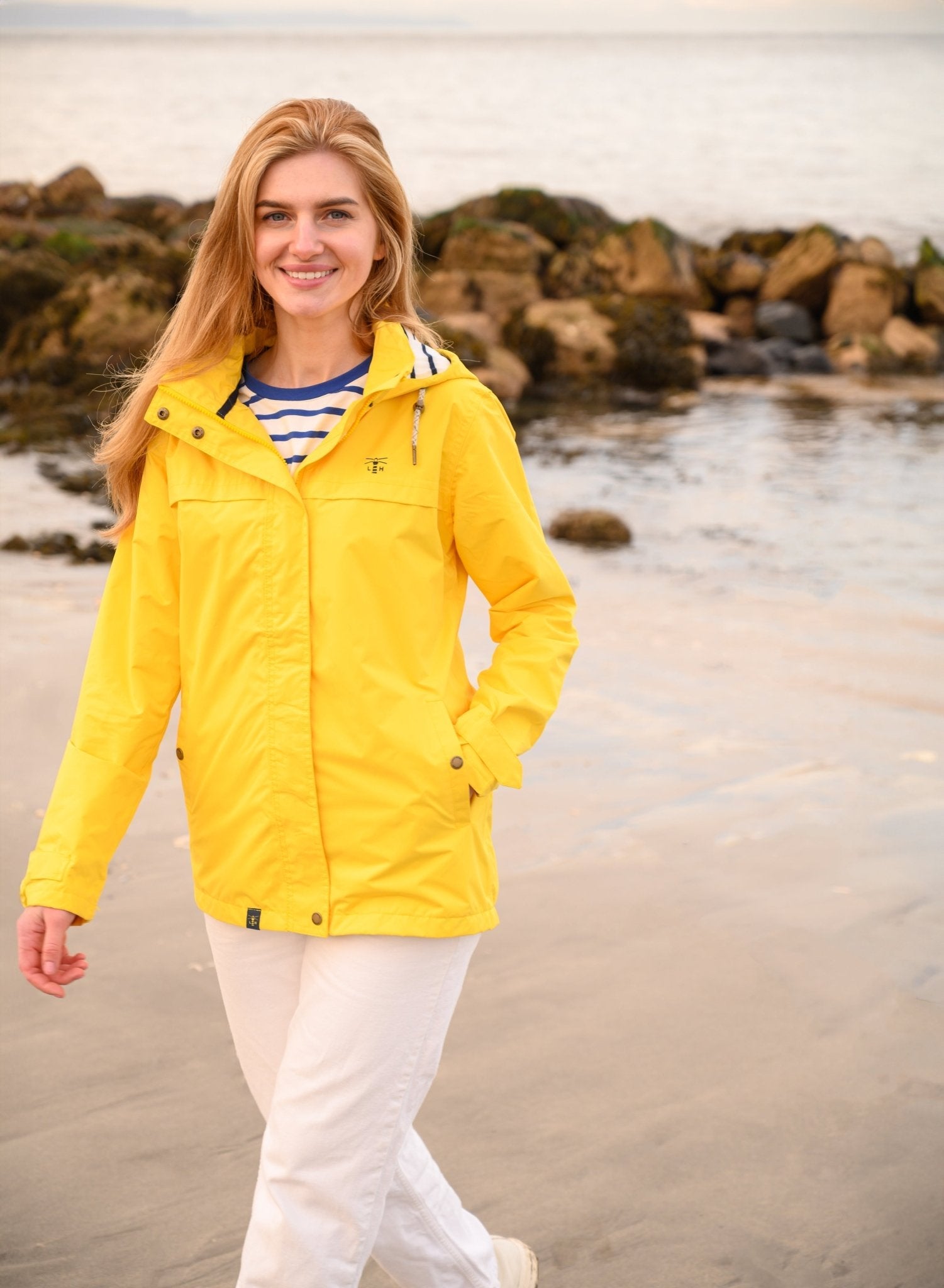 Beachcomber Jacket - Dandelion-Lighthouse