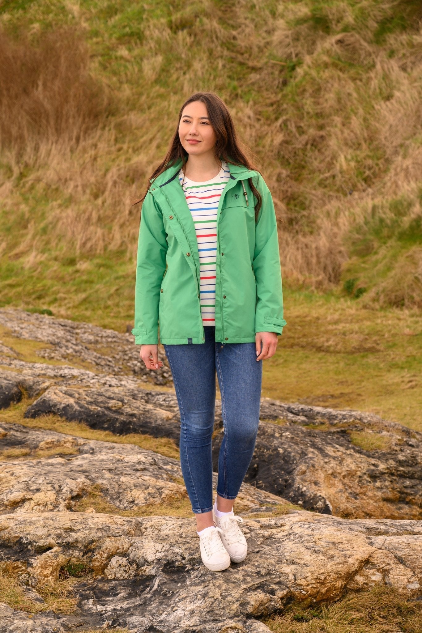 Beachcomber Jacket - Seagrass-Lighthouse