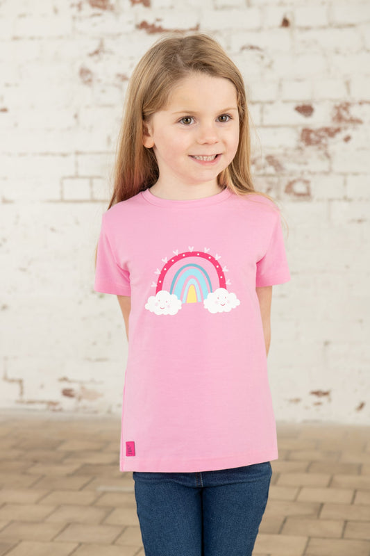 Causeway Short Sleeve - Rainbow Print-Lighthouse