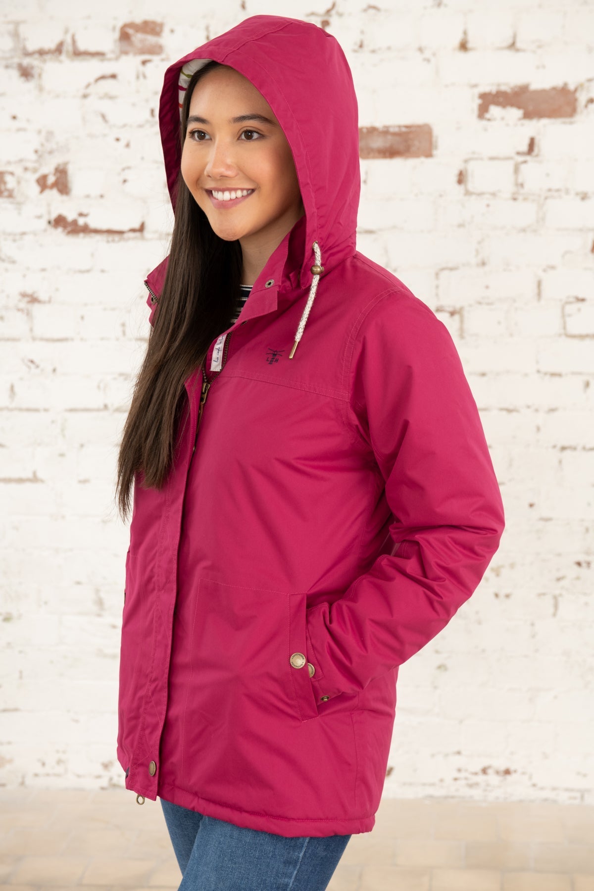 Eva Coat - Claret