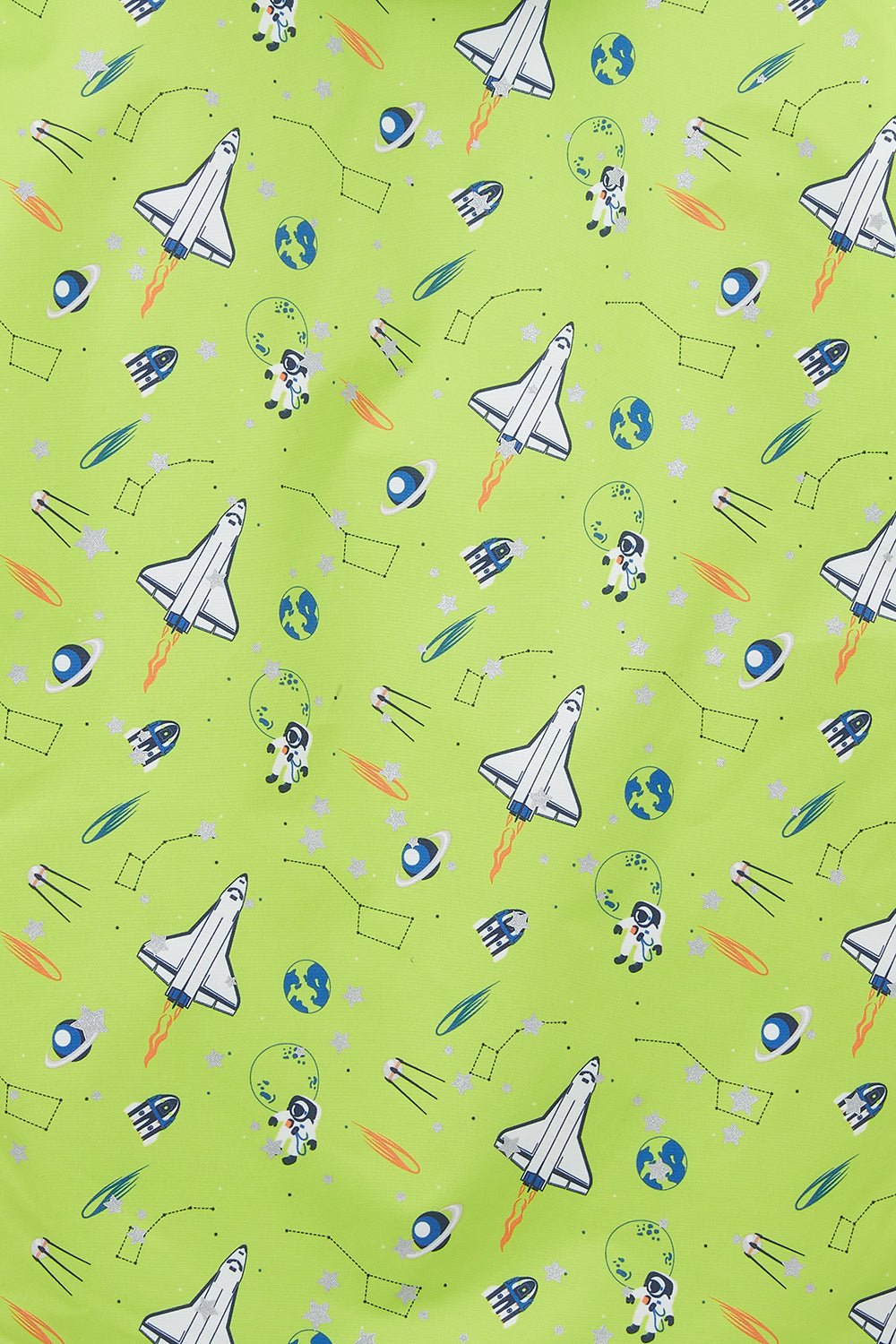 Finlay Coat - Lime Space Print