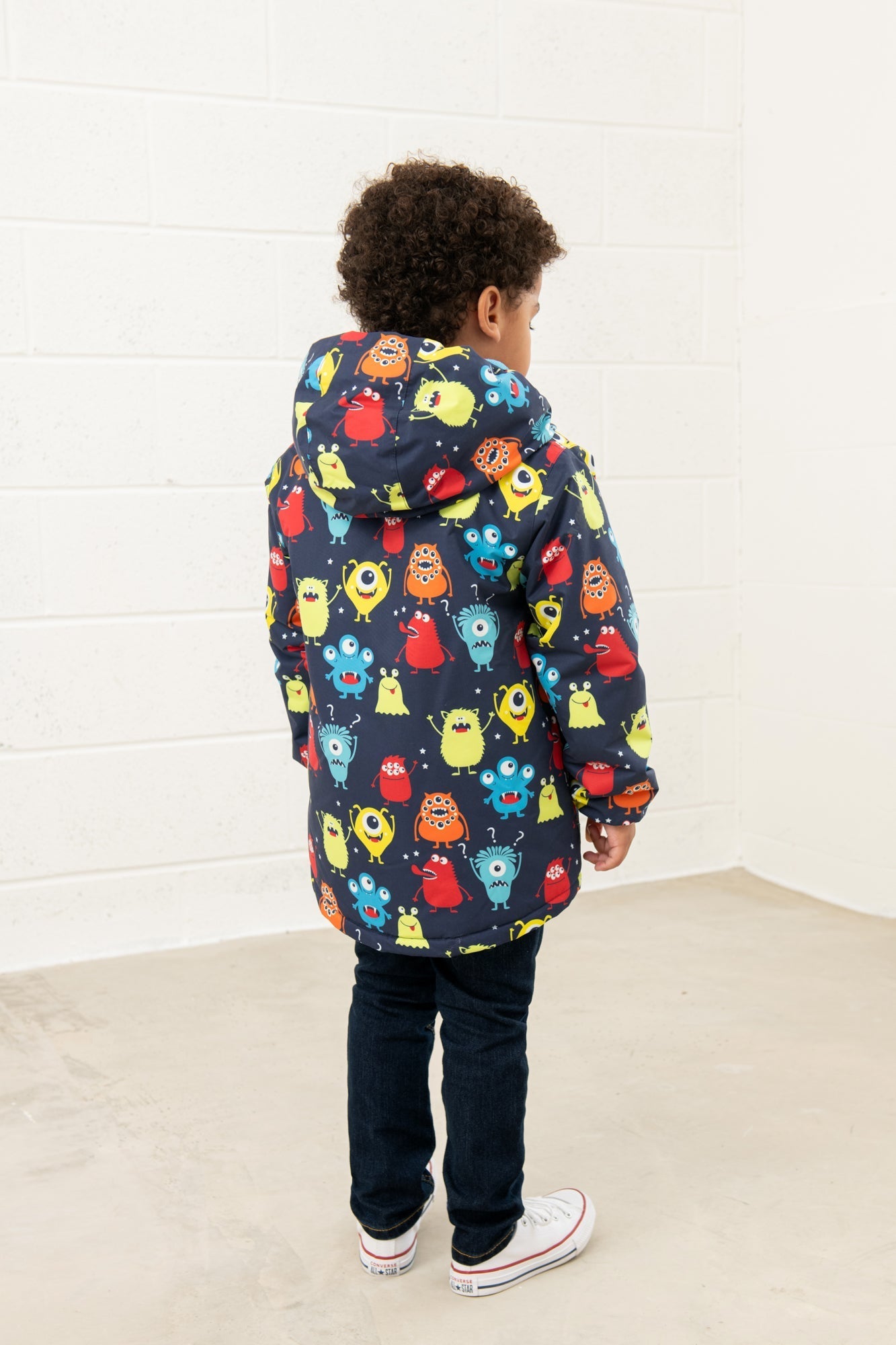 Finlay Coat - Monster Print