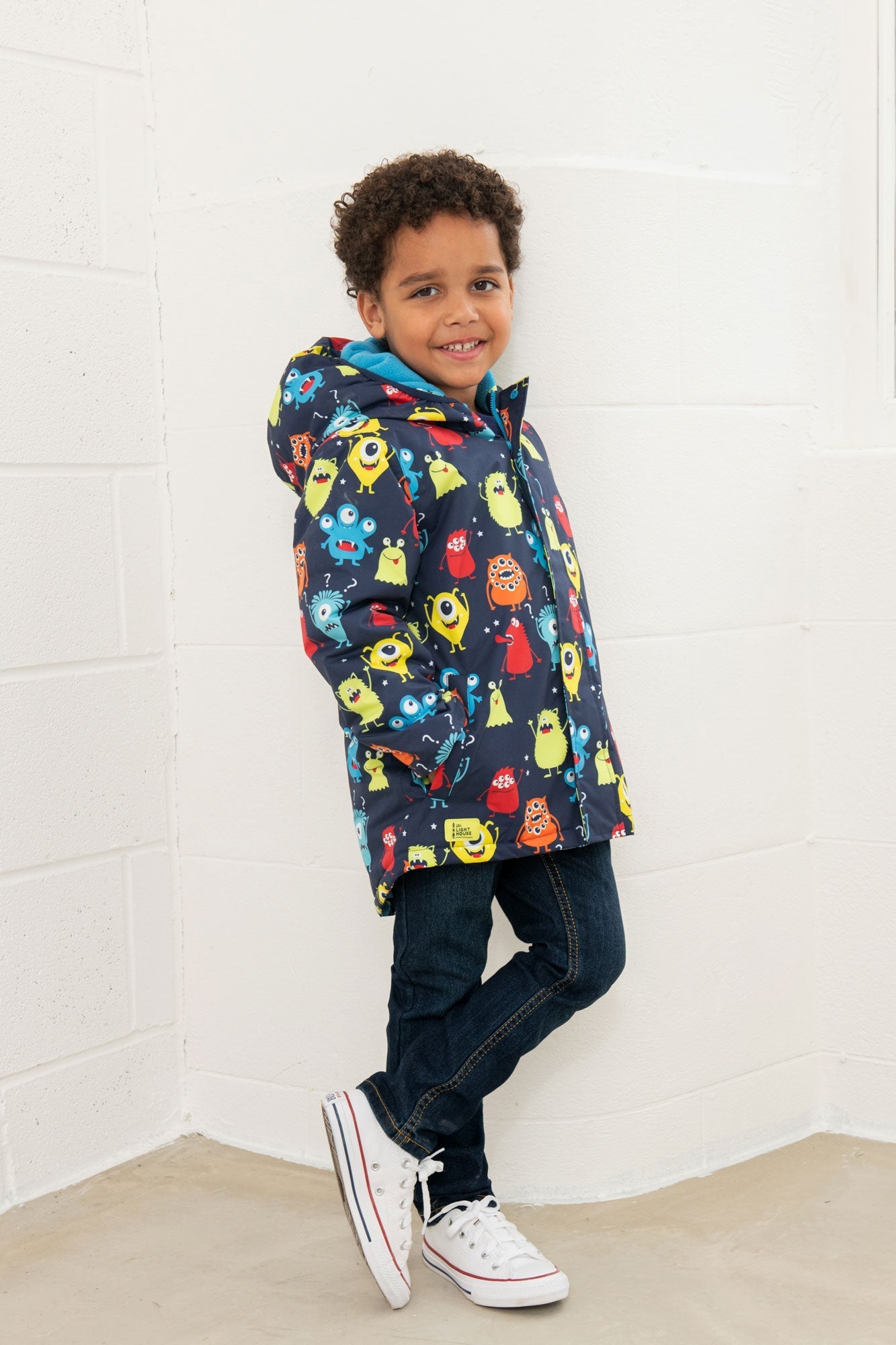 Finlay Coat - Monster Print