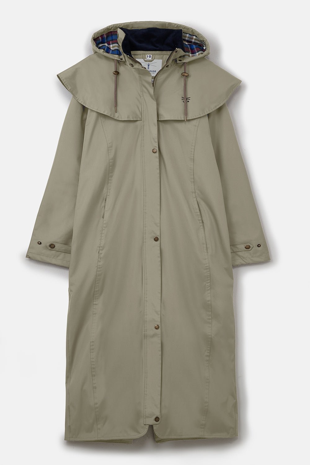 Outback Full Length Waterproof Raincoat - Fawn-Lighthouse