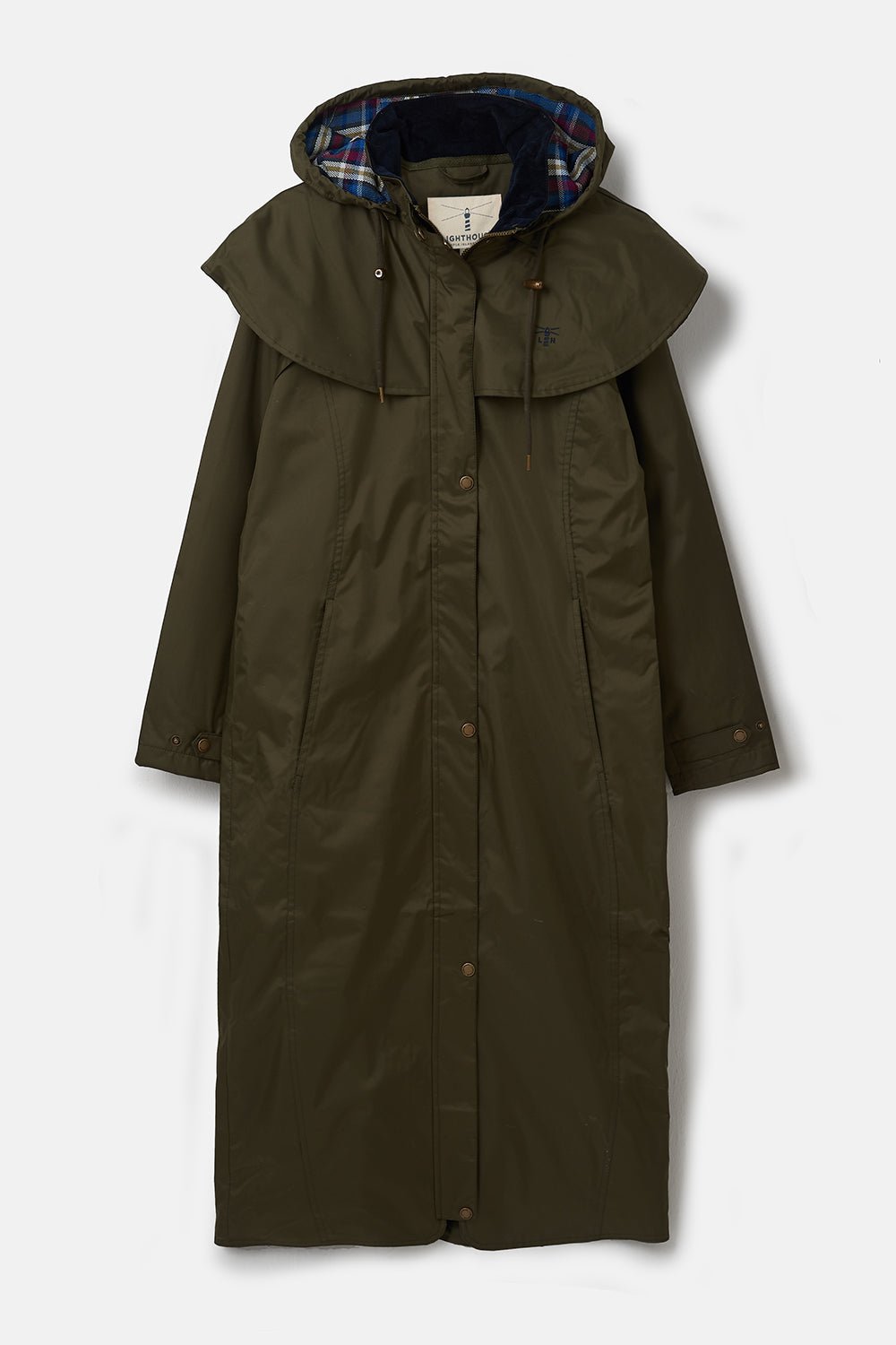 Outback Full Length Waterproof Raincoat - Fern-Lighthouse