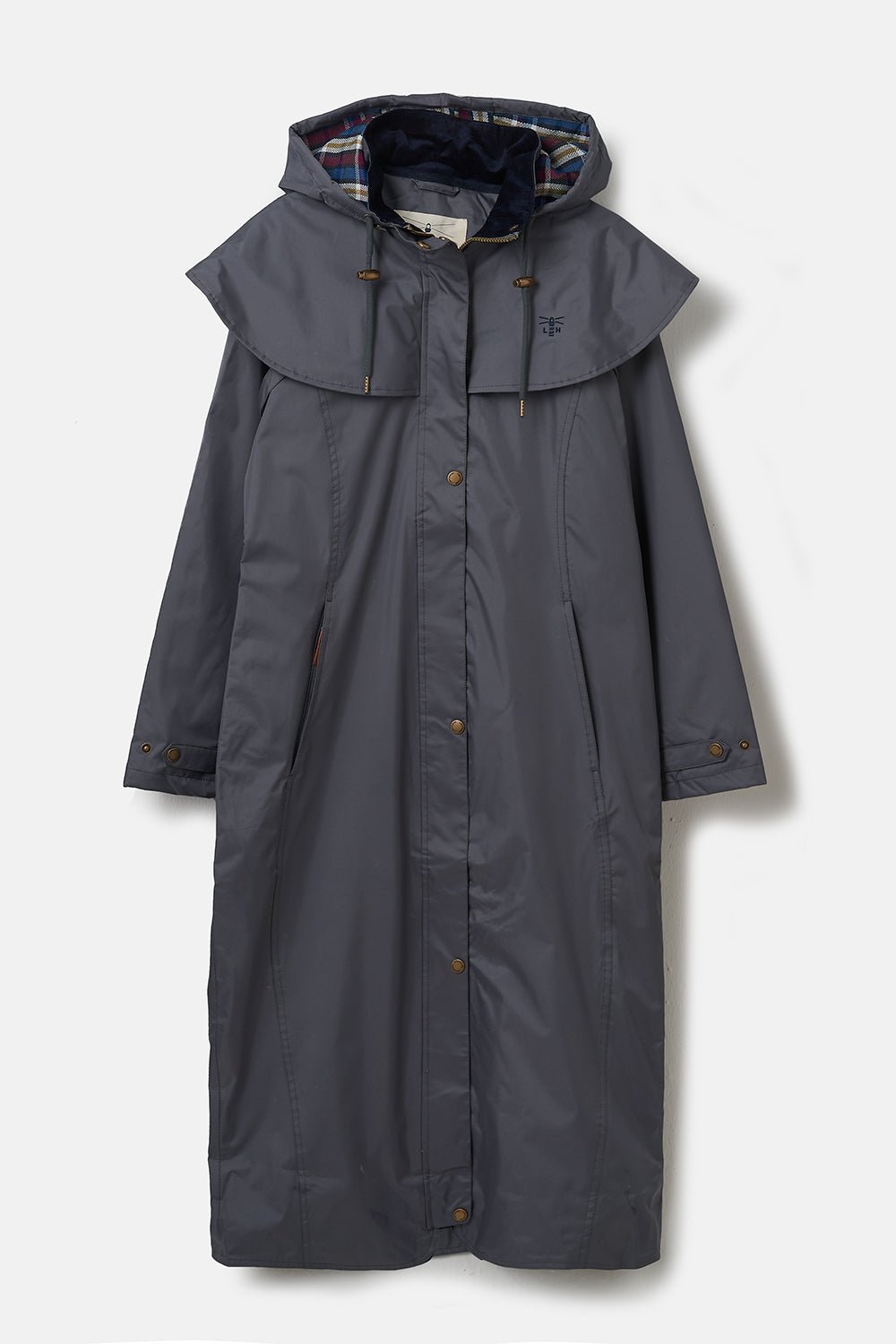 Outback Full Length Waterproof Raincoat - Urban Grey-Lighthouse