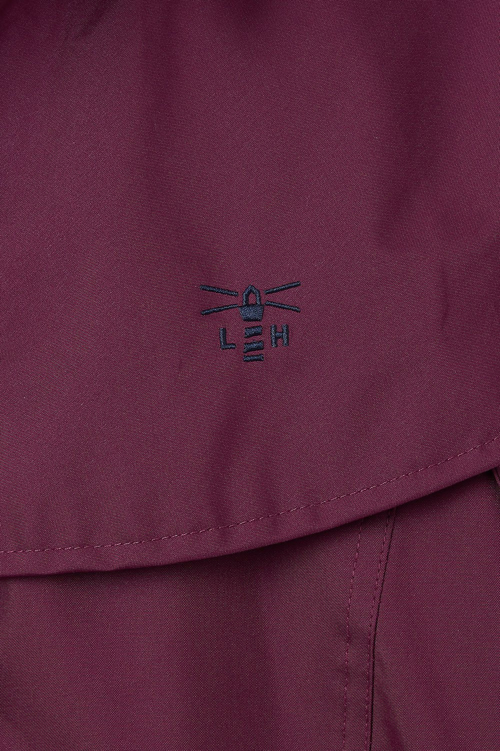 Outrider 3/4 Length Waterproof Raincoat - Plum