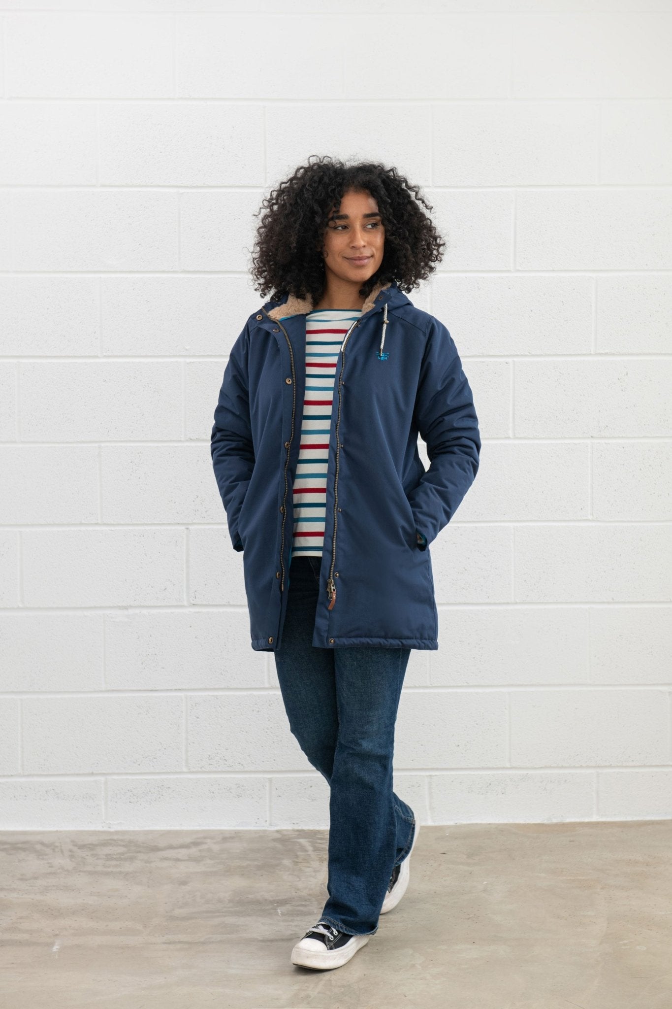 Scarlet Coat - Navy