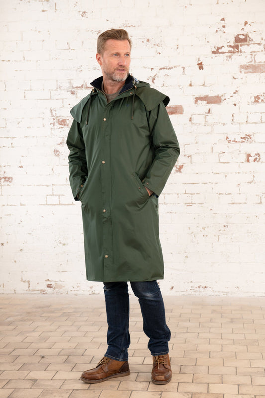 Stockman Full Length Rain Coat - Duffel-Lighthouse