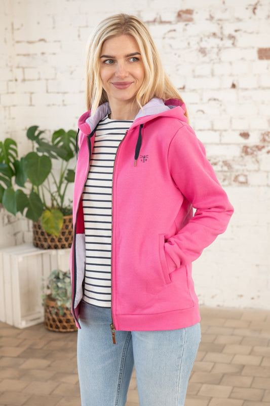 Strand Hooded Top - Azalea Pink-Lighthouse