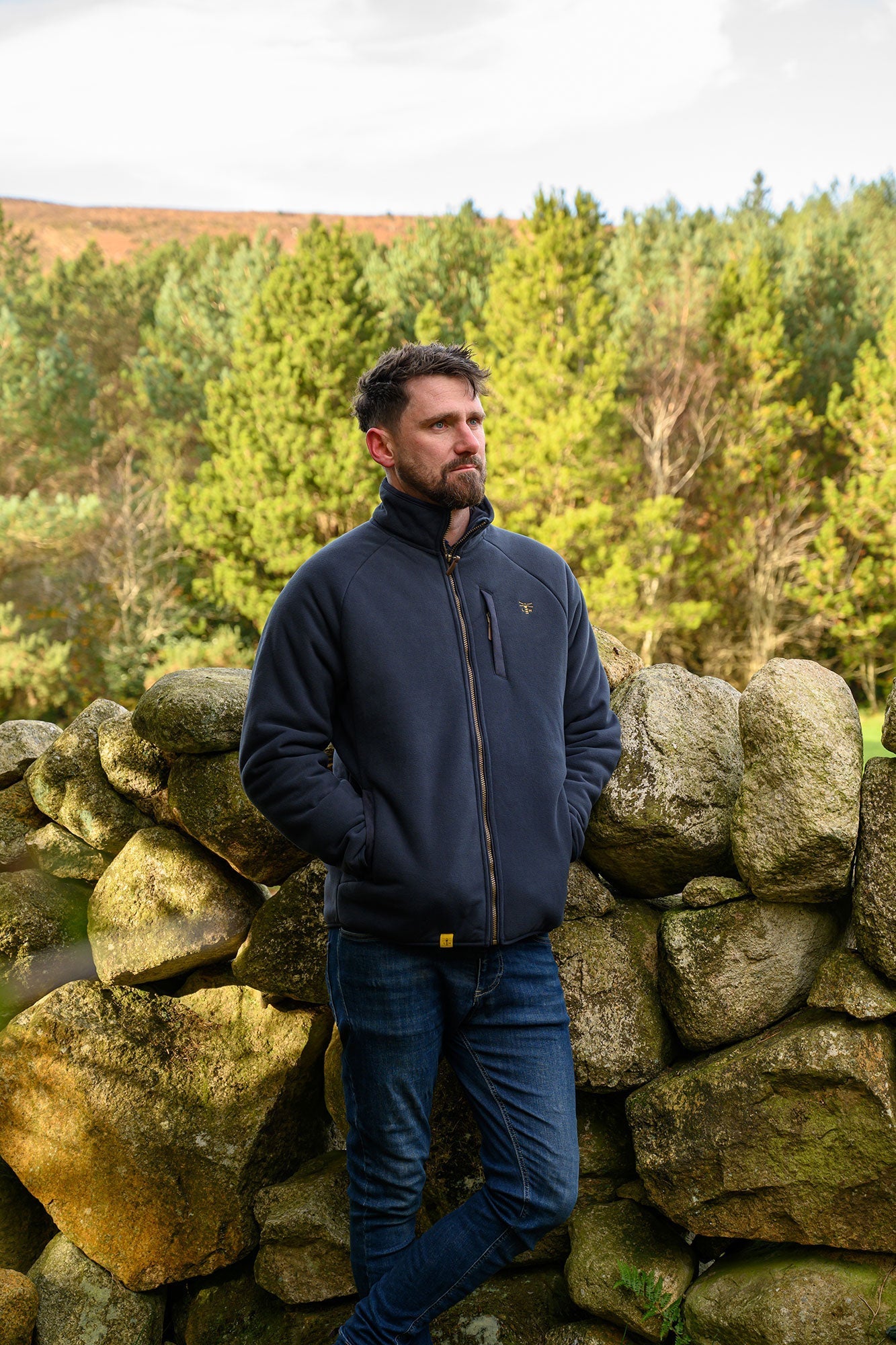 Windsor Waterproof Fleece - Navy